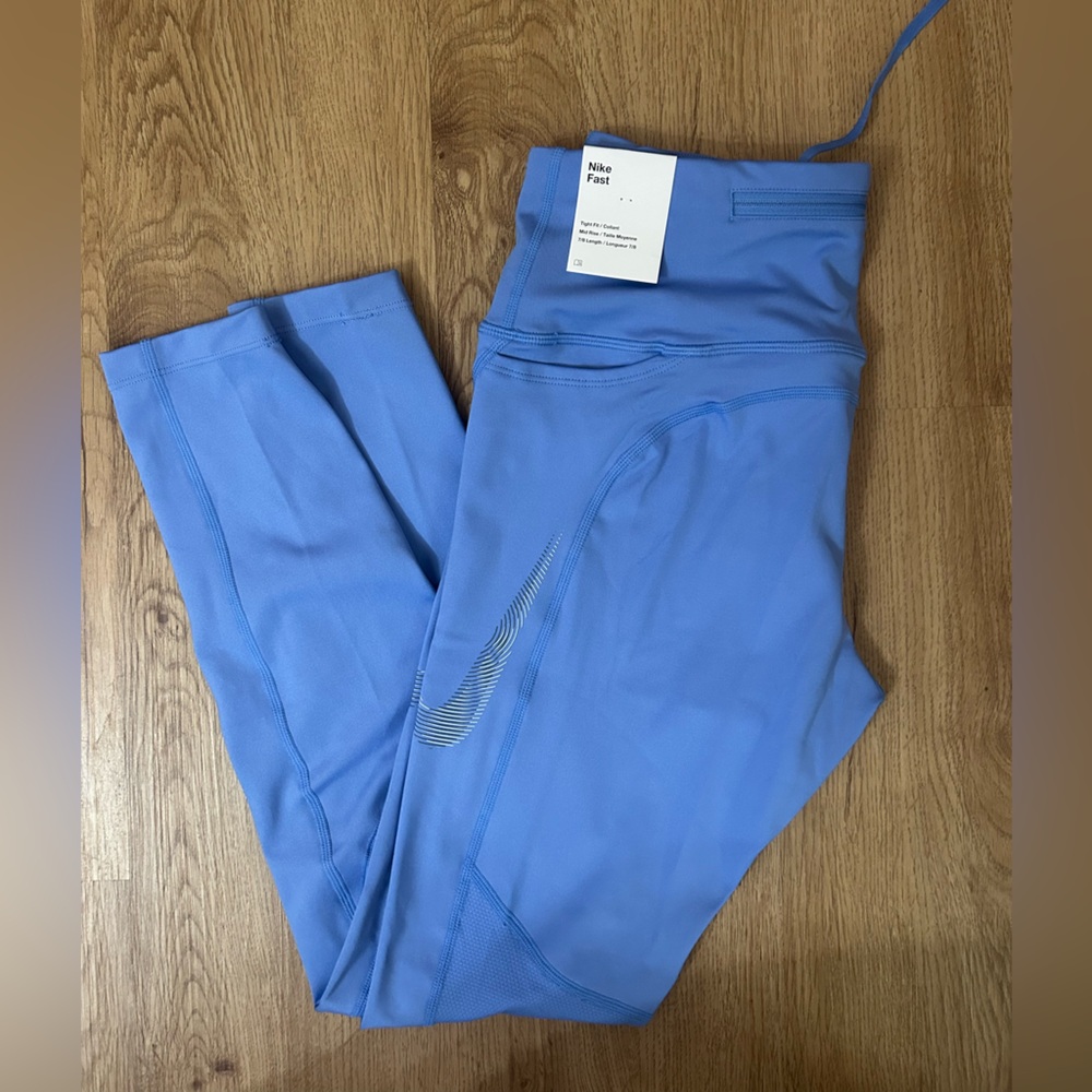 Nike Fast Light Blue Leggings